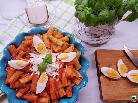 Macarrones con salsa de atún