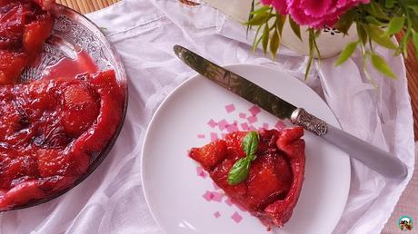 Tarta de ciruelas con yogur Tarta de ciruelas con yogur