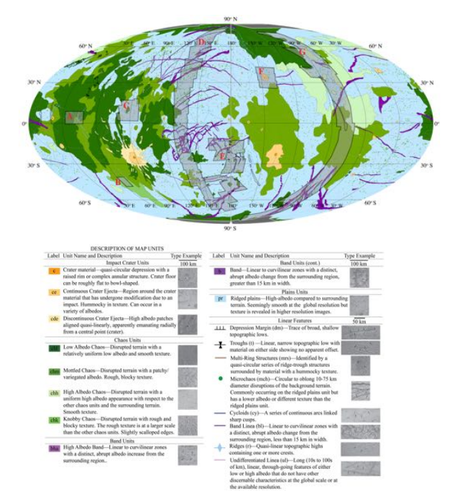 Primer mapa geológico global de Europa