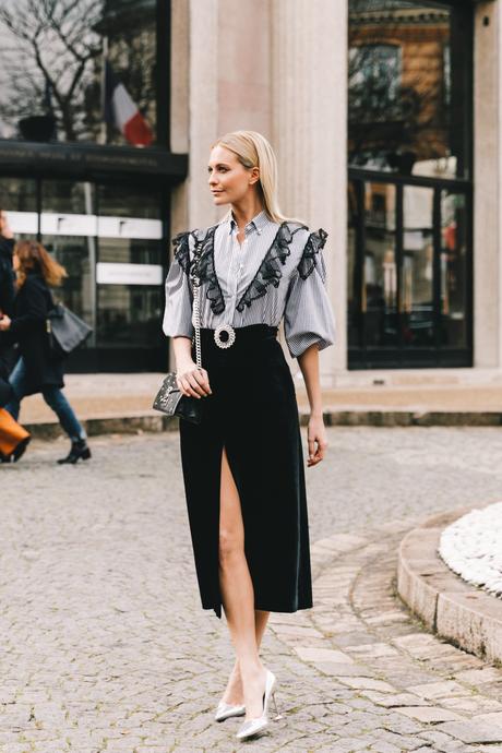 Miu Miu Street Style Paris Fashion Week Fall Winter by Collage Vintage