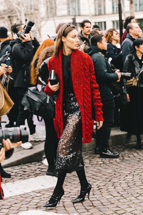 Miu Miu Street Style Paris Fashion Week Fall Winter by Collage Vintage