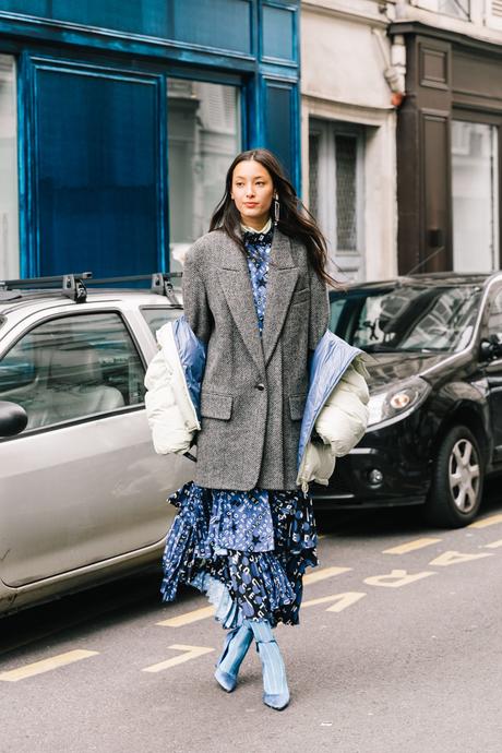 Street Style Paris Fashion Week Fall Winter by Collage Vintage