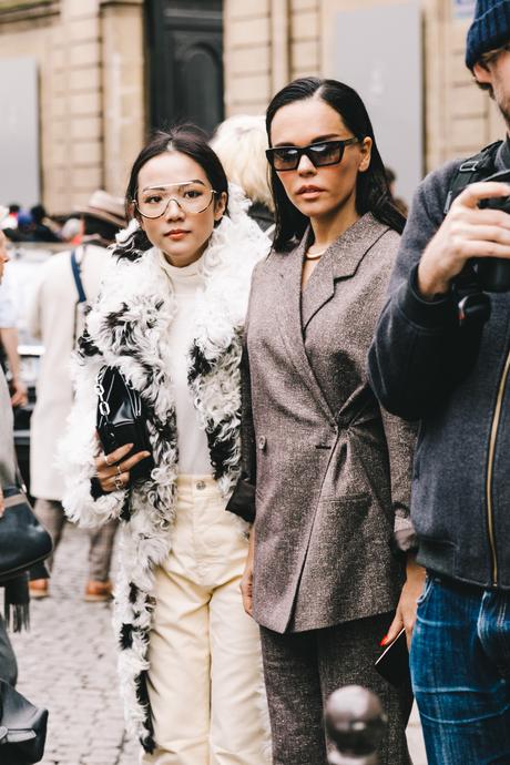 Street Style Paris Fashion Week Fall Winter by Collage Vintage