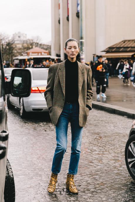 Street Style Paris Fashion Week Fall Winter by Collage Vintage