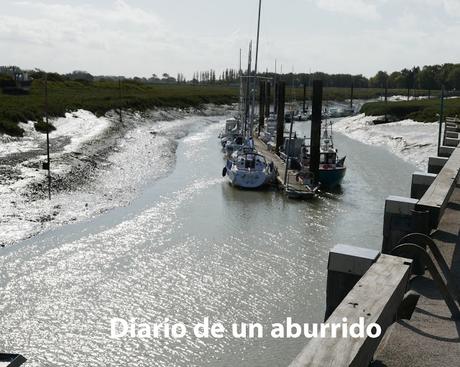 La costa de Picardía, Saint-Valery sur Somme, la región  y la bahía del río Somme