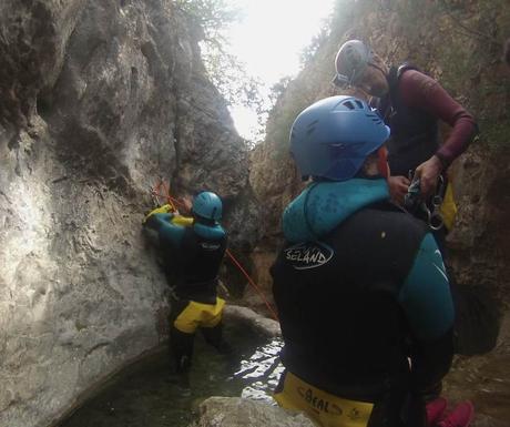 Curso “improvisado” de Barranquismo