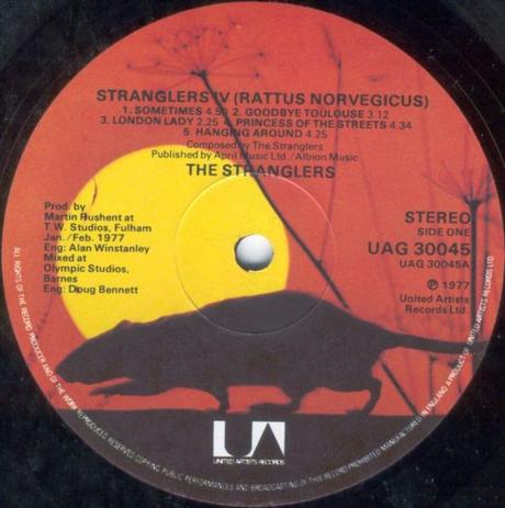 Stranglers -Rattus norvegicus (IV) Lp 1977