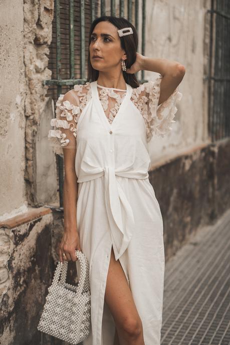 TENDENCIAS DE OTOÑO: SUPERPOSICIÓN DE PRENDAS-HAUL DE ZARA NUEVA TEMPORADA total white look