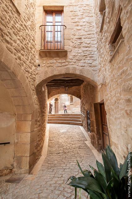 Calaceite pueblo encanto Teruel Matarraña toscana españa