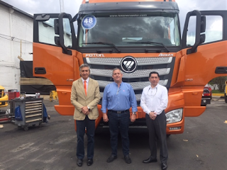 “UN CLIENTE SATISFECHO GRACIAS A SU CAMIÓN FOTON DE ÚLTIMA GENERACIÓN”