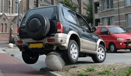 Los 7 peores aparcamientos de la historia