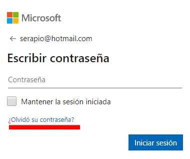 Hotmail iniciar sesión