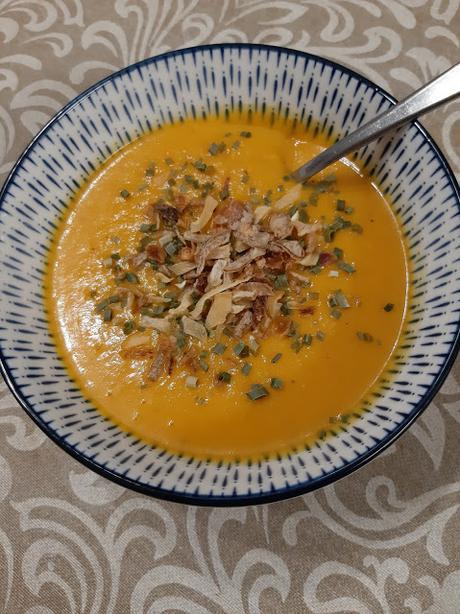 CREMA DE CALABAZA ESPECIADA