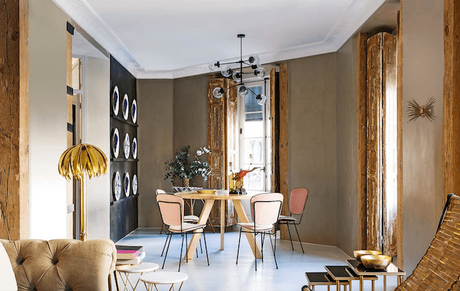 Una casa donde el microcemento se vende solo