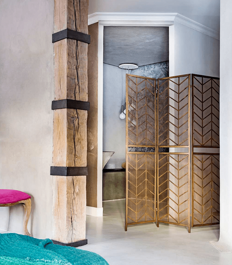 Una casa donde el microcemento se vende solo