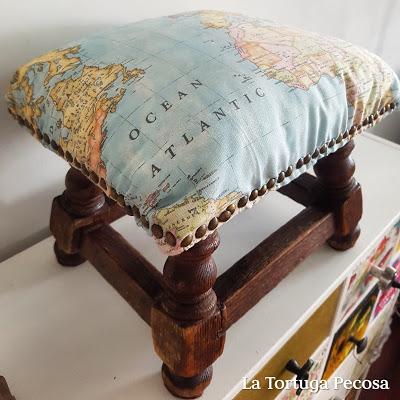 TUTORIAL BUTACA REPOSAPIES RESTAURADA