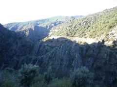 El barranco del rio Jaramilla