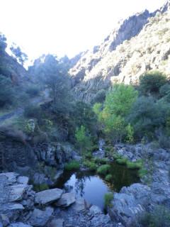 El barranco del rio Jaramilla