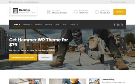 Mejores Themes WordPress para Carpinteros
