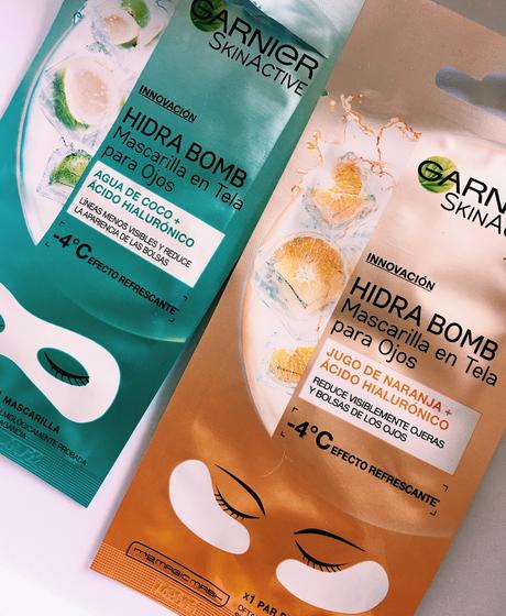 Mascarillas para ojos de Garnier: mirada luminosa y descansada. Mascarillas para ojos de Garnier: mirada luminosa y descansada.