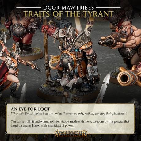 Previa de los rasgos de mando de los Ogors, vista en FB