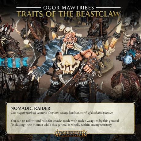 Previa de los rasgos de mando de los Ogors, vista en FB