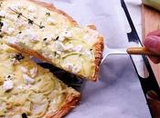 Tarta calabacinos quesos