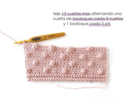 Kimono de Crochet de Bebé- Patrón y Tutorial Cómo tejer una Chaqueta Kimono de crochet de bebé - Patrón y Tutorial - Teje el delantero de bodoques