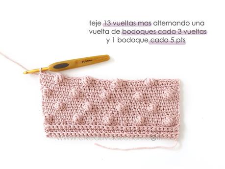 Cómo tejer  una Chaqueta Kimono de crochet de bebé - Patrón y Tutorial - Teje el delantero de bodoques