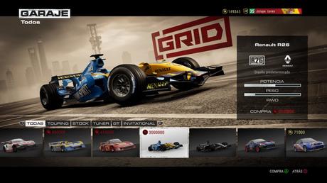 Análisis GRID – Revoluciones al máximo