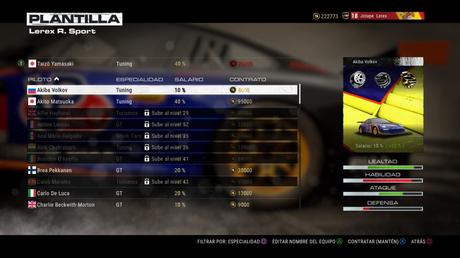 Análisis GRID – Revoluciones al máximo