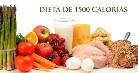 dieta de 1500 calorias para adelgazar