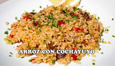 arroz con cochayuyo