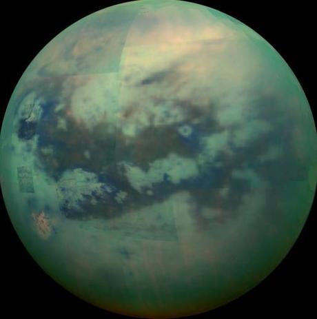 Las impresionantes nubes de metano de Titán