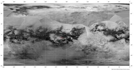 Las impresionantes nubes de metano de Titán