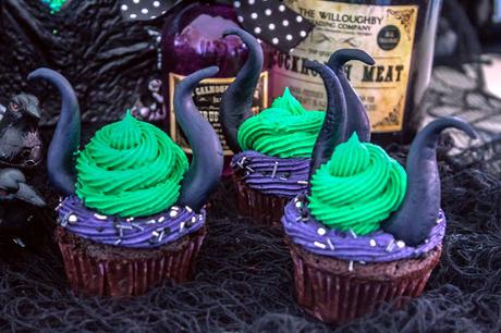 Maleficent Cupcakes