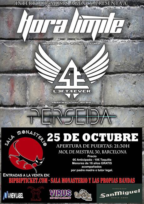 Barcelona y Zaragoza este fin de semana con Hora Límite y Left4Ever