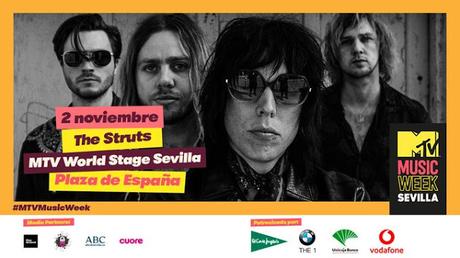 The Struts se apuntan al MTV World Stage Sevilla con Green Day y León Benavente