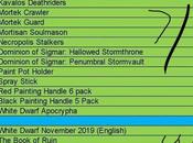 filtrado listas lanzamientos para