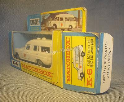 Matchbox King Size con dirección