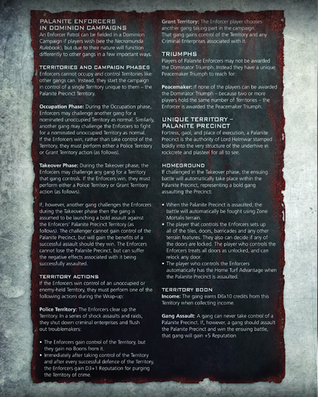 Guía básica de banda de Necromunda: Palanite Enforcers (Parte I)