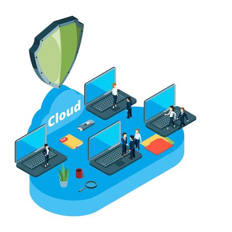 Trabajo y almacenamiento en cloud