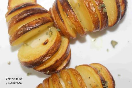 PATATAS HASSELBACK PATATAS HASSELBACK