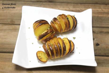 PATATAS HASSELBACK