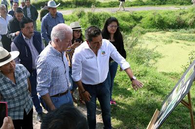 REALIZA GEM RECORRIDO DE SUPERVISIÓN DE ACCIONES SUSTENTABLES EN SAN MATEO ATENCO