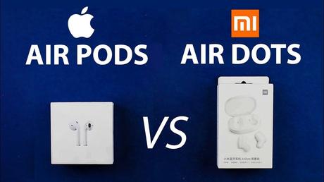 AirPods Vs AirDots | Compare el mejor auricular inalámbrico