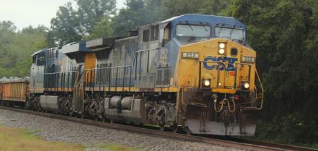 Trenes de CSX Transportation junto a la US 301