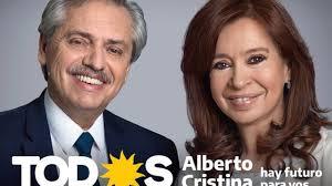 Gana binomio de Alberto y Cristina elecciones de Argentina, pero parece habrá segunda vuelta..