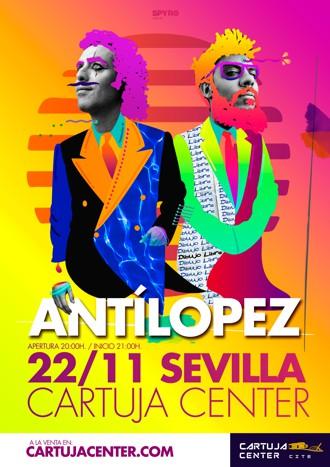 Antílopez y su nuevo disco-espectáculo en el Cartuja Center Cite