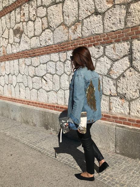 DOUBLE DENIM & CUIR-